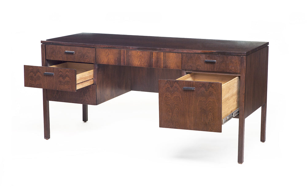 
                  
                    Vintage, Mid-Century Rosewood Desk Attributed to Harvey Probber - City of Z Design
                  
                